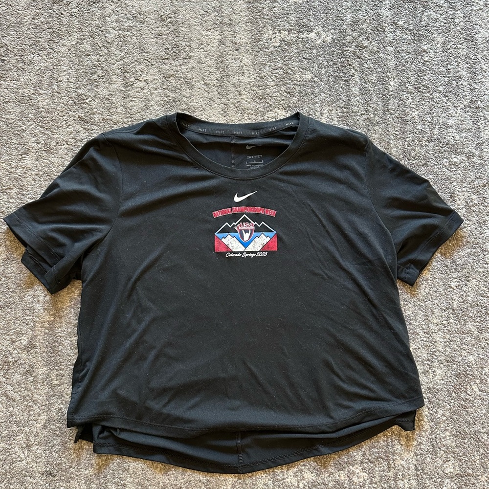 USAW weightlifting nationals crop top